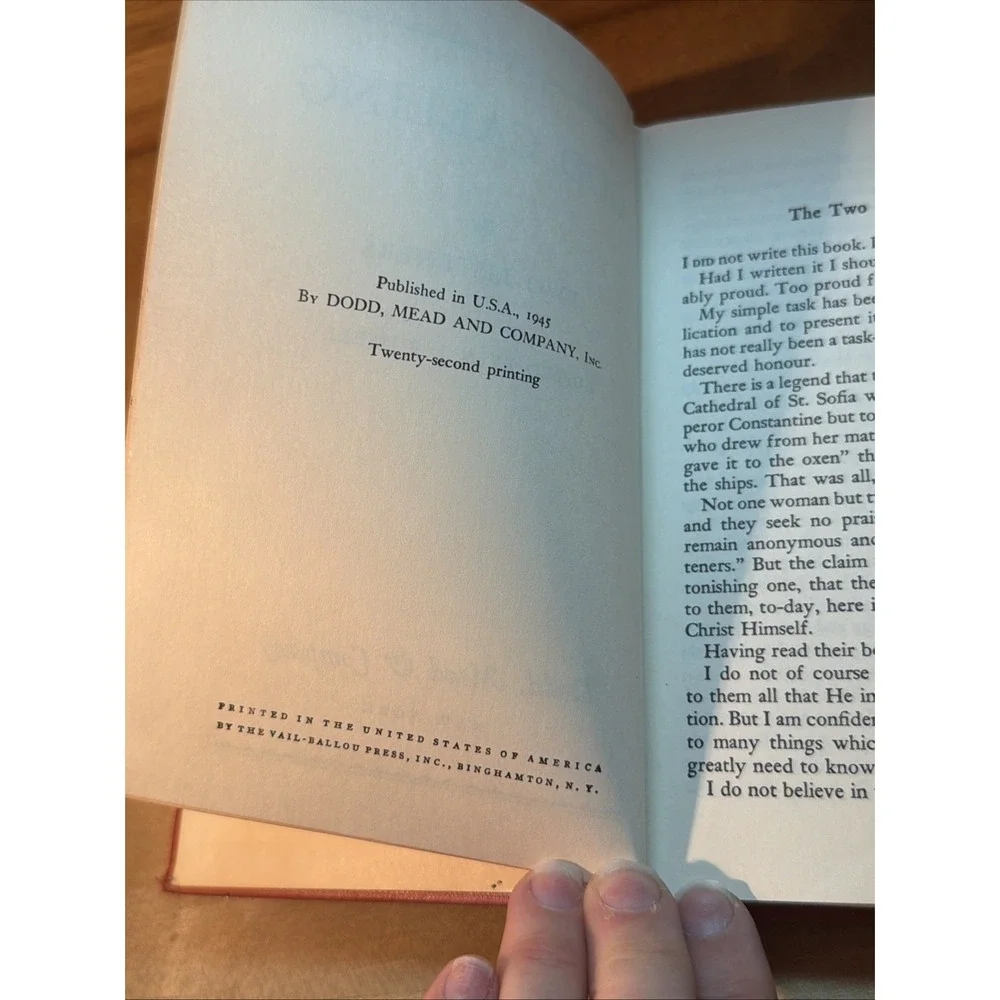God Calling a Devotional Diary A.J. Russell  Hardcover 1945 1958 22nd Printing
